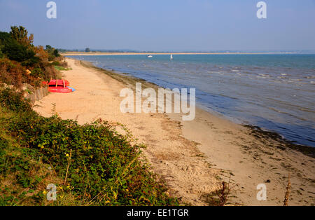 Studland milieu beach Dorset England UK situé entre Swanage et Poole et Bournemouth Banque D'Images