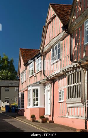 Royaume-uni l'Angleterre, dans le Suffolk, Lavenham, Barn Street, Old Grammar School, où le gendarme a été élève Banque D'Images