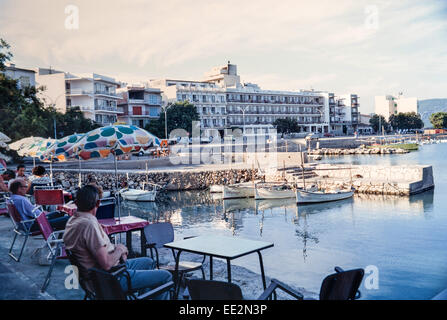 Le port de Cala Bona, 1967. Banque D'Images