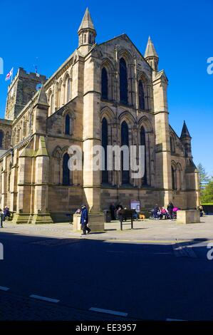 Abbaye de Hexham. Northumberland, England, UK. Banque D'Images