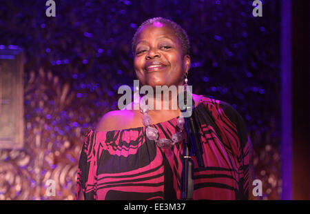 Un aperçu des prochains concerts tenue à la discothèque 54 ci-dessous au Studio 54. Comprend : Lillias White Où : New York, New York, United States Quand : 10 Oct 2014 Banque D'Images