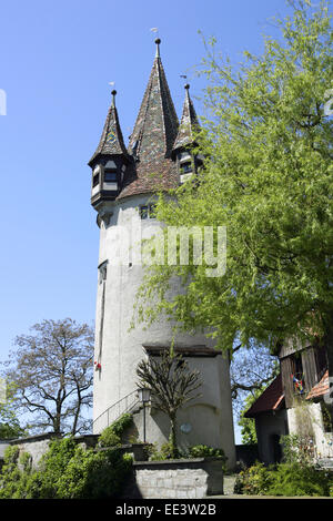 Deutschland, Bodensee, Europa, Oberschwaebische Sehenswuerdigkeit Barockstrasse, Stadt,, Tourismus, Bayern, Schwaben, Lindau, Di Banque D'Images