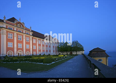 Deutschland, Bodensee, Europa, Oberschwaebische Sehenswuerdigkeit Barockstrasse, Stadt,, Tourismus, Meersburg, Neues Schloss, Ar Banque D'Images