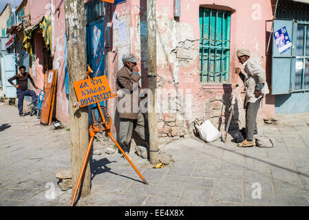 L'Éthiopie, scènes de rue, Mekele ou Mekelle, Ethiopie, Afrique Banque D'Images