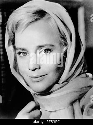 Maria Schell, sur-ensemble du film, 'Duel dans la forêt" (aka Der Schinderhannes), 1958 Banque D'Images