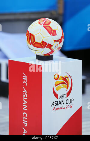 Sydney, Australie. 13 Jan, 2015. 2015Vue Générale Football/soccer : AFC Asian Cup 2015 Australie Un groupe de correspondance entre Oman 0-4 Australie dans le Stade Australia à Sydney, Australie . © Yohei Osada/AFLO SPORT/Alamy Live News Banque D'Images