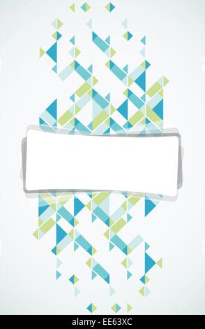 Résumé Contexte de style rétro. Vector Illustration de Vecteur