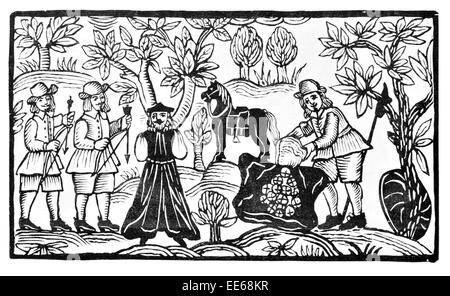 Robbin Hood Balled archer bowman folklore légende médiévale épéiste joyeux compagnons knight Nottingham hero 13e 14e 15e siècle époque Banque D'Images