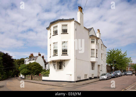 Londres, Royaume-Uni, Twickenham, Riverside, Ferry House au bord de la rivière Thames Banque D'Images