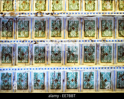 Plafond dans le Palazzo Orsini - Pitigliano, Italie Banque D'Images