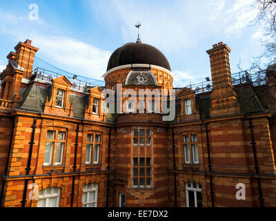 Observatoire Royal de Greenwich - Londres, Angleterre Banque D'Images