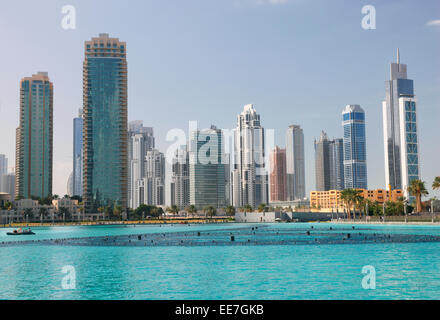 Bâtiments de Dubaï Banque D'Images