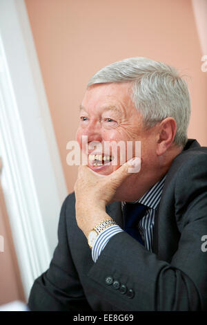 Alan Johnson à l'Oldie Déjeuner littéraire 13-01-15 Banque D'Images