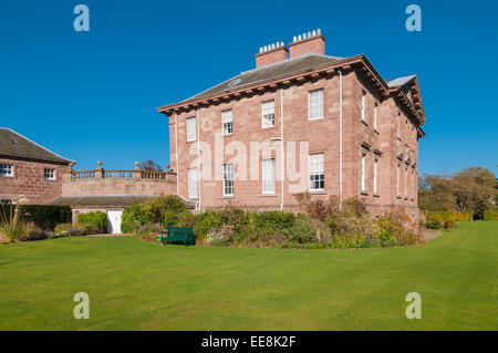 Paxton House et jardin à la frontière de l'Écosse Scottish Borders Banque D'Images