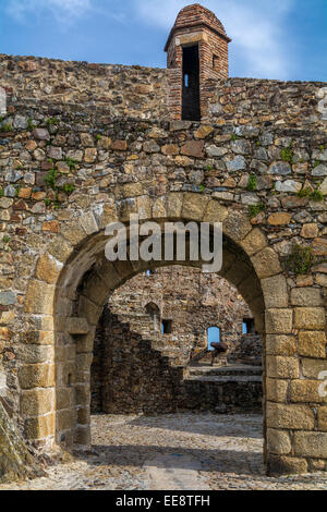 Castelo de Marvao Marvao (Château de), près de Portalegre Banque D'Images