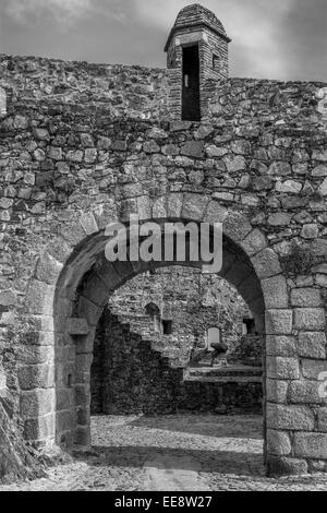 Castelo de Marvao Marvao (Château de), près de Portalegre Banque D'Images