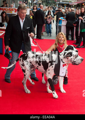 La première du film Pudsey tenue à la vue West End - Arrivées. En vedette : Jilly Johnson Où : London, Royaume-Uni Quand : 13 Oct 2014 Banque D'Images