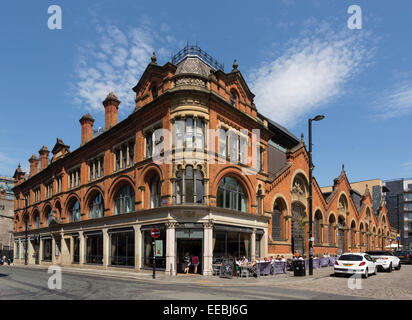 L'Angleterre, à Manchester, à l'architecture victorienne dans le quartier du nord Banque D'Images