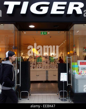 Magasin de jouets danois Tiger dans Oxford Street, Londres Banque D'Images