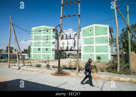 L'Éthiopie, scènes de rue, Mekele ou Mekelle, Ethiopie, Afrique Banque D'Images