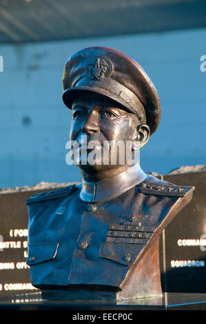 Bataille de Golfe de Leyte Memorial, Thon Harbor Park, San Diego, Californie Banque D'Images