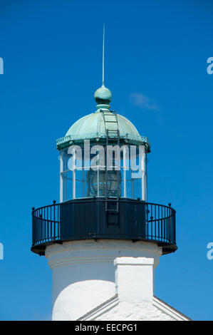 Vieux phare de Point Loma, Cabrillo National Monument, San Diego, Californie Banque D'Images
