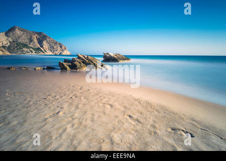 Cavo paradiso plage dans l'île de Kos Grèce Banque D'Images