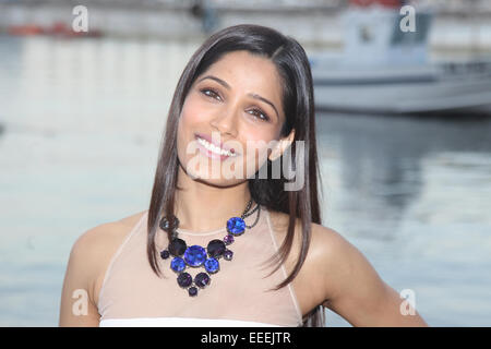 Ischia Global Film and Music Festival 2014 - Jour 2 mettant en vedette : Freida Pinto Quand : 14 juillet 2014 Banque D'Images