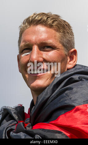 Berlin, Allemagne, Bastian Schweinsteiger en mode portrait Banque D'Images