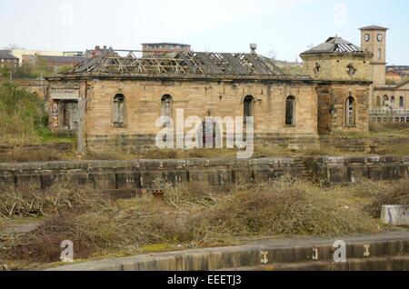Maison de la pompe au Docks Govan à Glasgow, Ecosse Banque D'Images