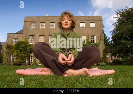 Gaia House Meditation Centre, Ouest Ogwell, Devonshire. Banque D'Images