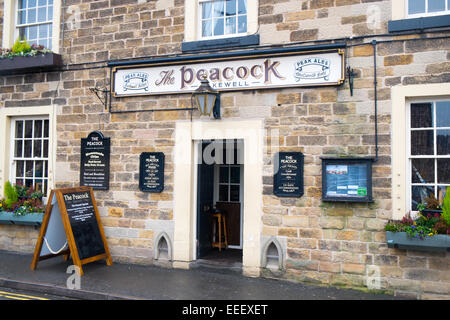 Le Peacock inn à bakewell, Derbyshire, Angleterre, Royaume-Uni Banque D'Images