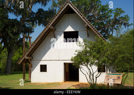 Mission San Luis, Tallahassee Banque D'Images
