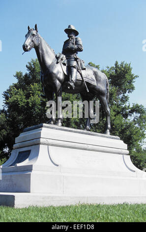 Général Ulysses Grant memorial, Vicksburg National Military Park, Mississippi, États-Unis Banque D'Images