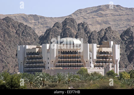 112 Muscat Muscat Oman Sultanat Masquat Reisen Hôtel Palace Al-Bustan Hajar Gebirge Arabische Halbinsel Naher Osten Sultanat Ausflug Banque D'Images