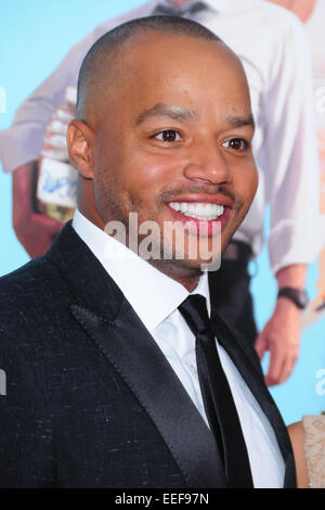 'J'aimerais ici' New York premiere - Arrivées avec : Donald Faison Où : New York, United States Quand : 15 Juil 2014 Banque D'Images