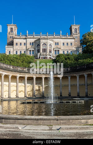 Château Albrechtsberg à Loschwitz (Allemagne) Banque D'Images