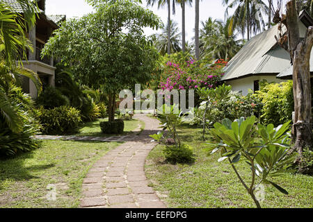 La Thaïlande, Provinz Krabi, Railay Bay Resort, Spa und Garten, Ferienanlage, bungalows, Asien, Suedostasien Ausflugszie, Reiseziel, Banque D'Images