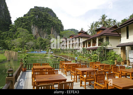 La Thaïlande, Provinz Krabi, Railay Princess Resort, Spa und Garten, Ferienanlage, Hotel, Asien, Suedostasien Ausflugszi, Reiseziel, Banque D'Images