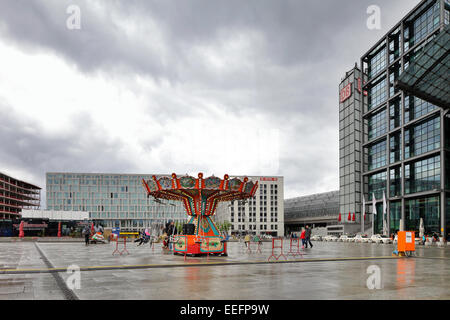 Berlin, Allemagne, coquille d'Geschaeftgebaeudes La maison Kennedy Banque D'Images