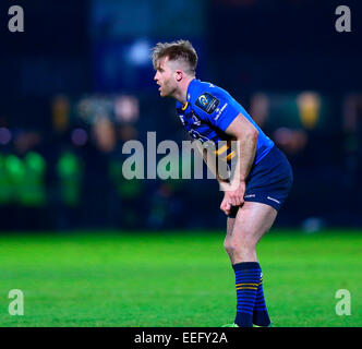 Dublin, Irlande. 17 Jan, 2015. European Rugby Champions Cup. Leinster contre Castres. Luke Fitzgerald (Leinster) Credit : Action Plus Sport/Alamy Live News Banque D'Images