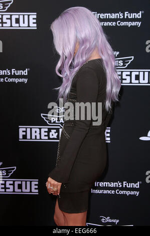 Le Disney's avions : Fire & Rescue Los Angeles Premiere tenue à El Capitan Theatre avec Kesha : où : Los Angeles, California, United States Quand : 16 Juil 2014 Banque D'Images