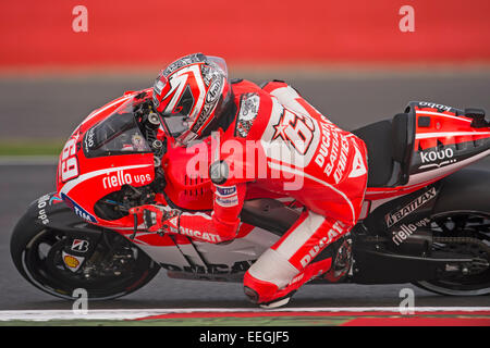 Nicky Hayden, Ducati, 69, 2013. Banque D'Images