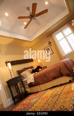 L'intérieur de chambre à coucher Banque D'Images