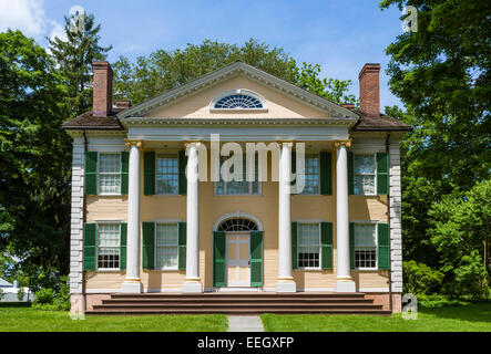 La ville historique de Florence Griswold Chambre de Old Lyme, Connecticut, USA Banque D'Images