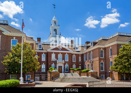 La Delaware State Capitol Hall (législatif), Dover, Delaware, USA Banque D'Images