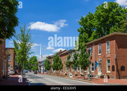 South State Street dans le centre-ville de Dover, Delaware, USA Banque D'Images