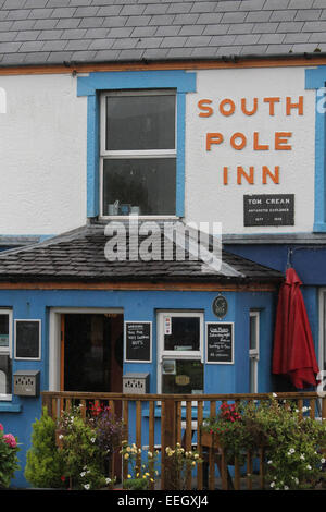 Le Pôle Sud Inn Annascaul County Kerry Ireland Banque D'Images