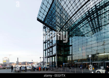 La gare principale de Berlin Banque D'Images