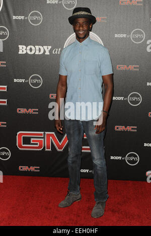 ESPN présente corps à pré-ESPYS - parti avec des arrivées : Edi Gathegi Où : Hollywood, California, United States Quand : 16 Juil 2014 Banque D'Images